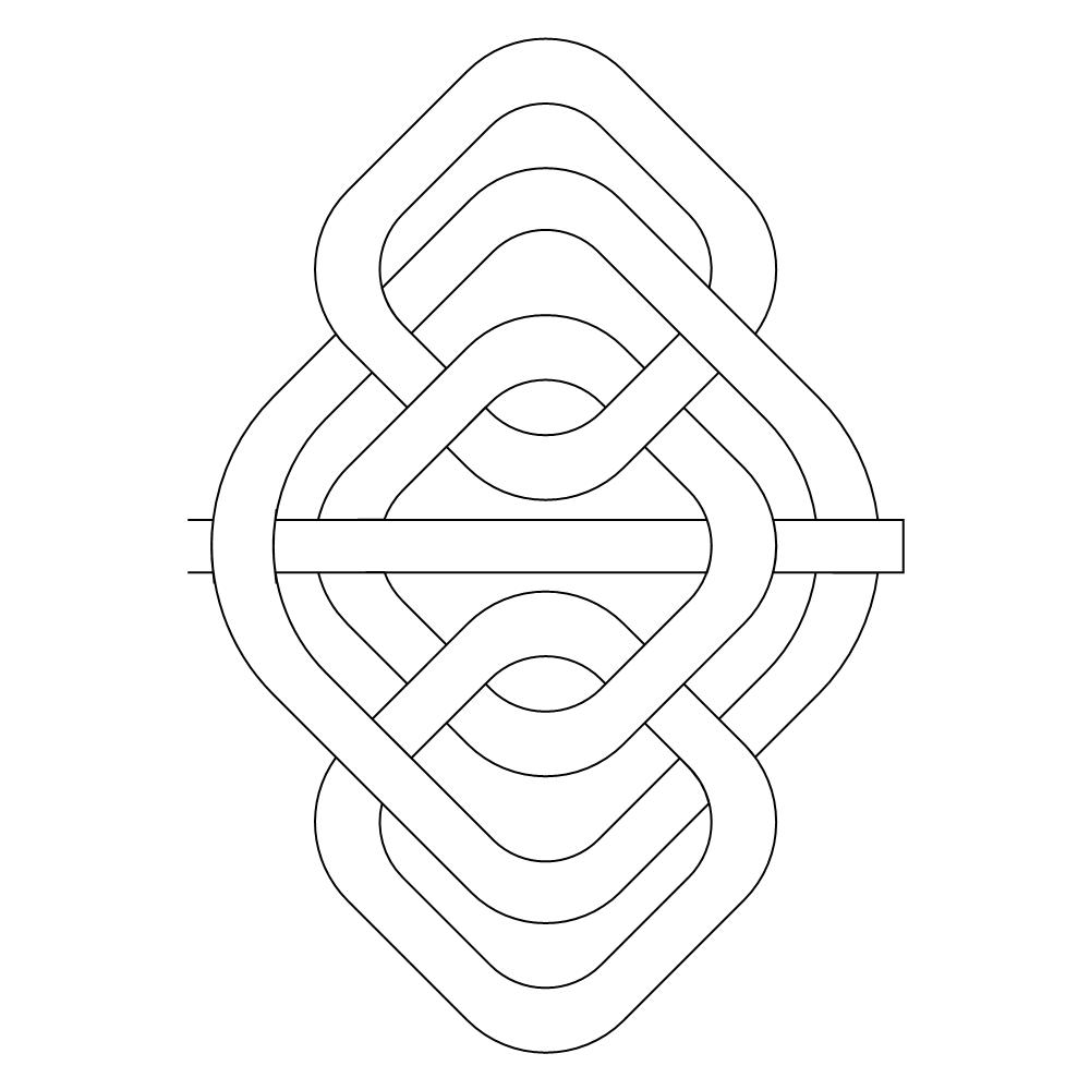 celtic knot border 4 Digital Pattern Sweet Dreams Quilt Studio